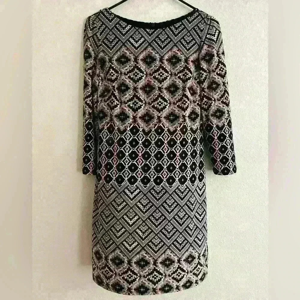 Vince Camuto Long Sleeve Midi